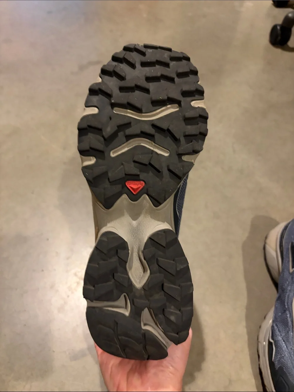 Salomon Women's Gray and Black Trail Runners